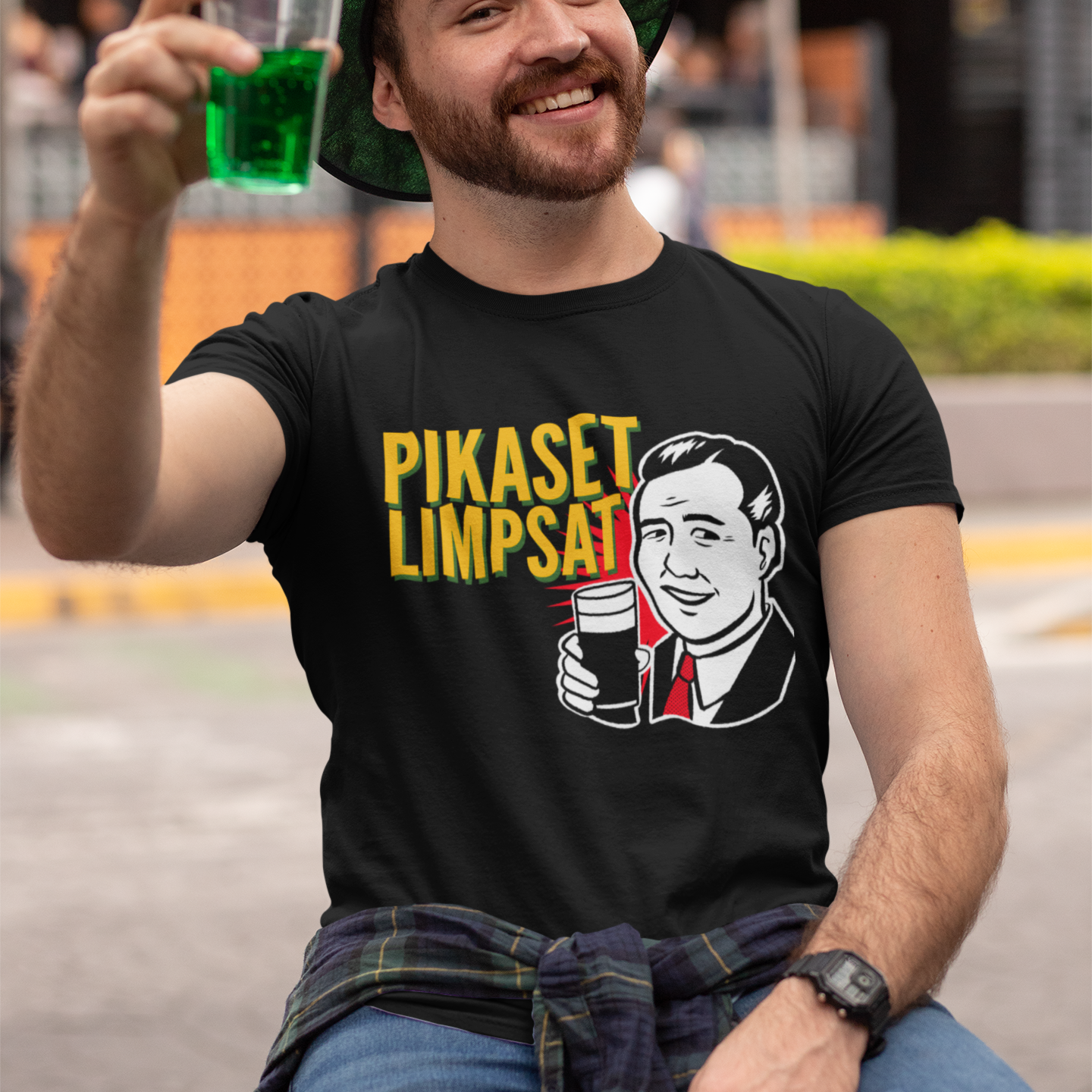 T-PAITA MUSTA - PIKASET LIMPSAT - KAMALA LUONNE