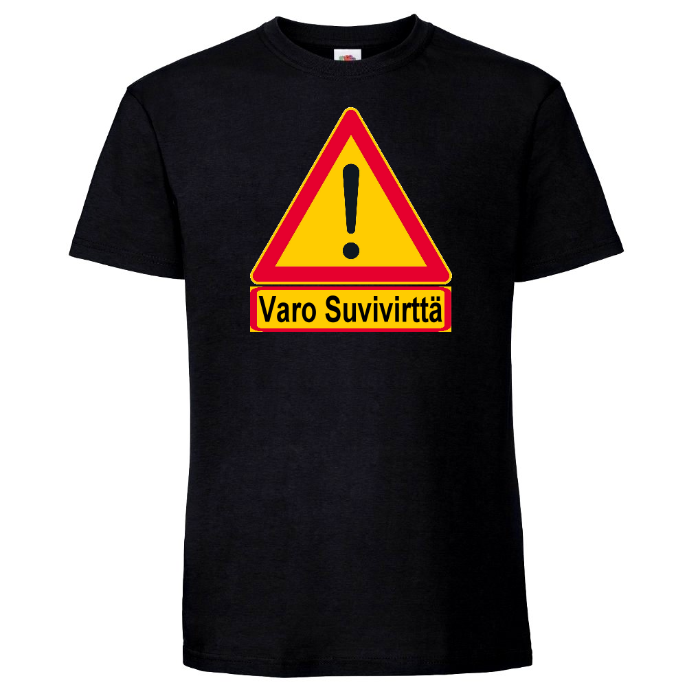 T-PAITA MUSTA - VARO SUVIVIRTTÄ