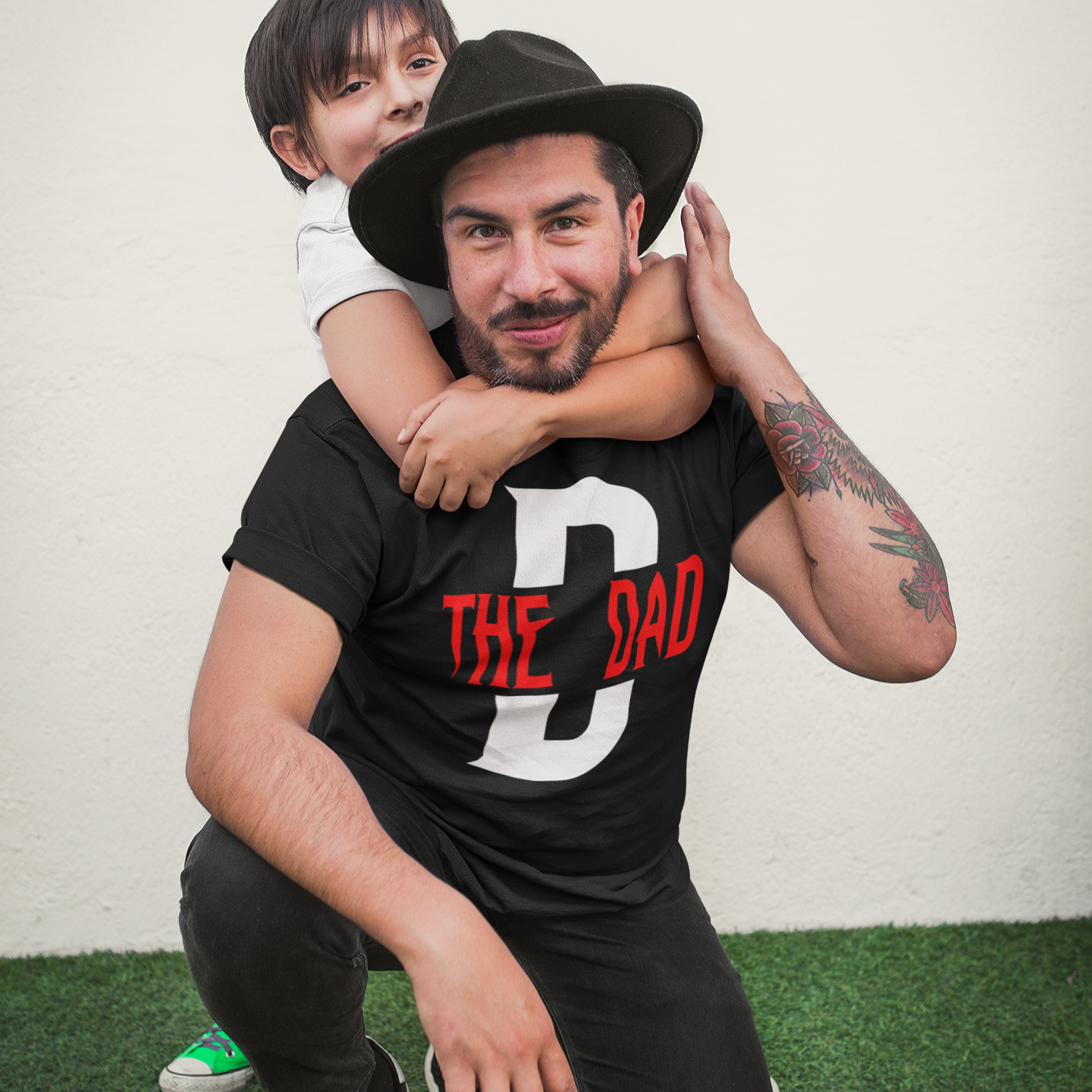 T-PAITA musta - THE DAD