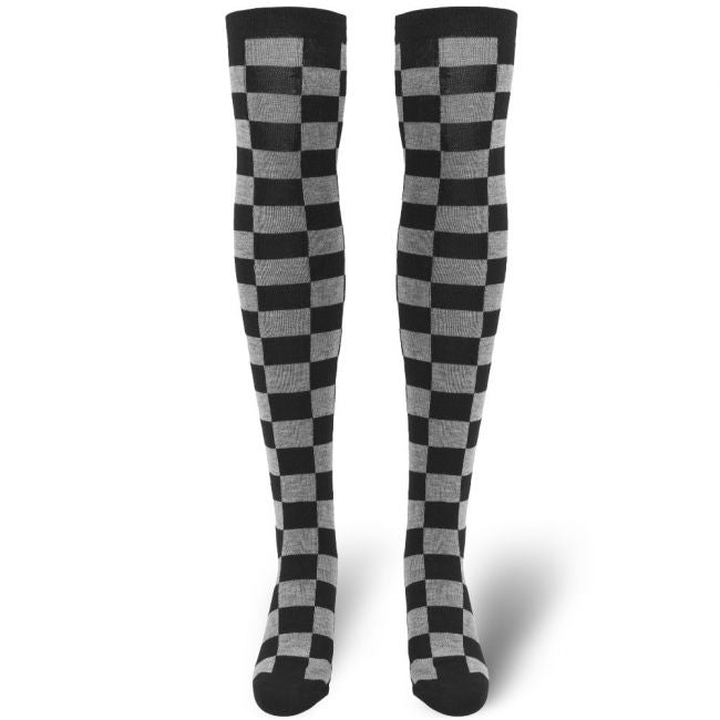 SUKAT -  Ladies Checkerboard Overknee