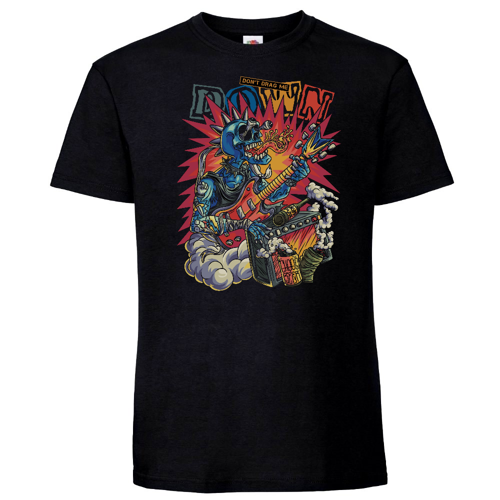 T-paita musta - “Chaos Jam” – Rock Monster