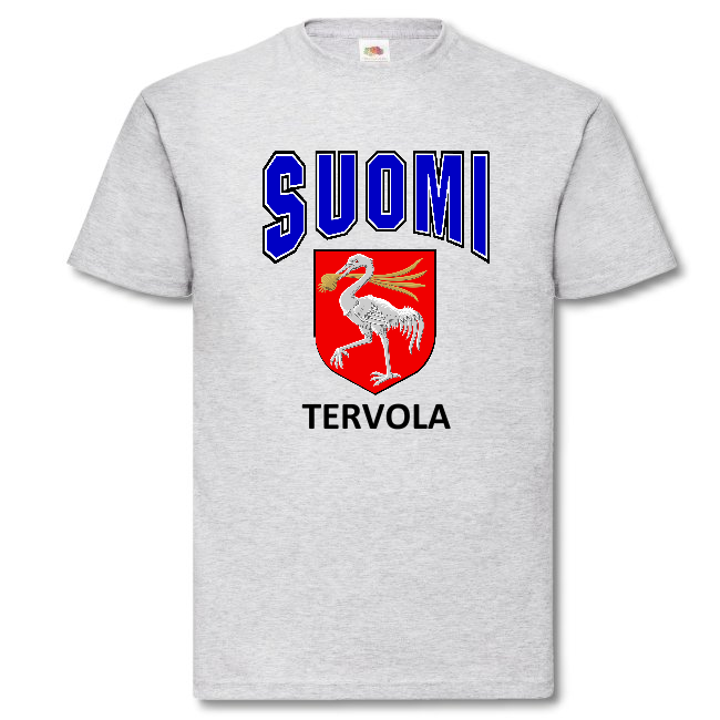 T-PAITA - SUOMI VAAKUNA - TERVOLA