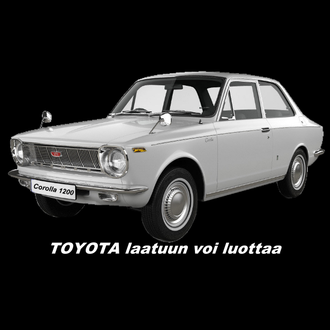 Paitakuva - Toyota Laatuun Voi Luottaa (00 2262)