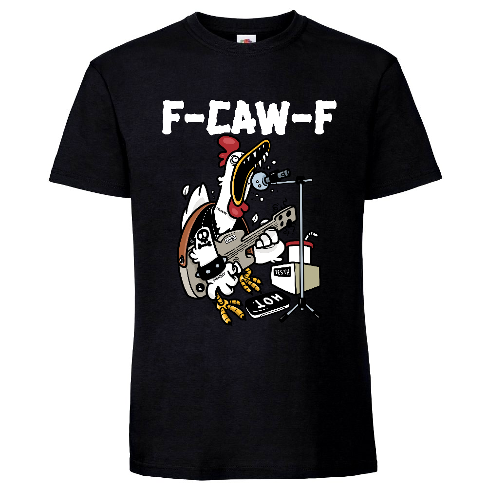 T-PAITA MUSTA - F-CAW-F - KAMALA LUONNE
