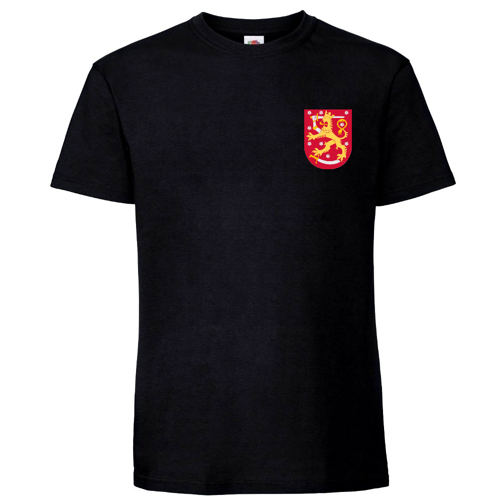 T-PAITA - LEIJONA PUN. VAAKUNA (285A)