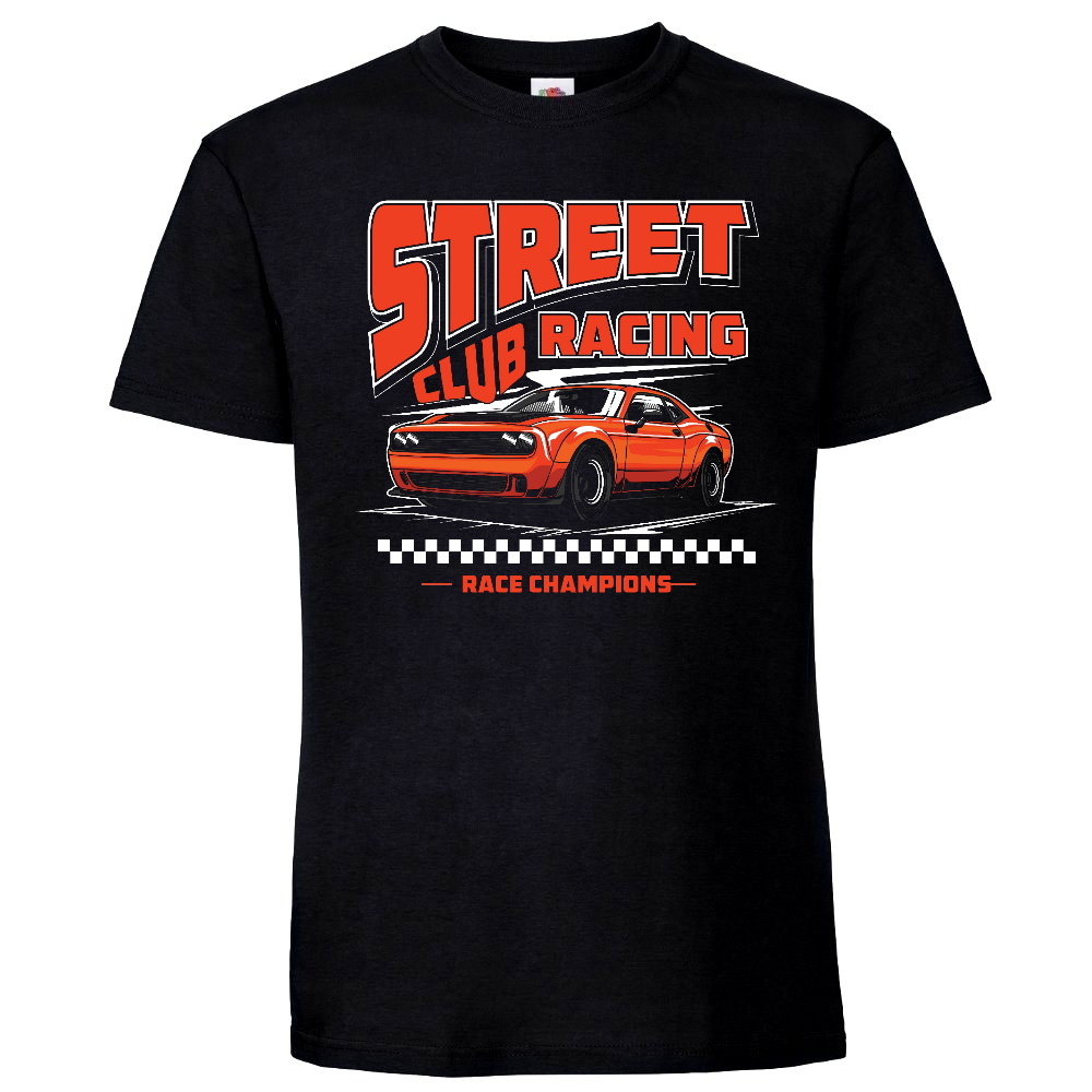 T-PAITA MUSTA - Street Club Racing