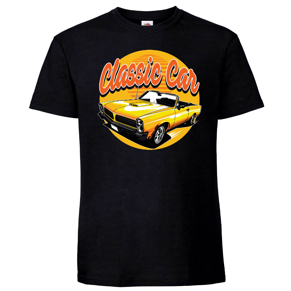 T-PAITA MUSTA - CLASSIC CAR