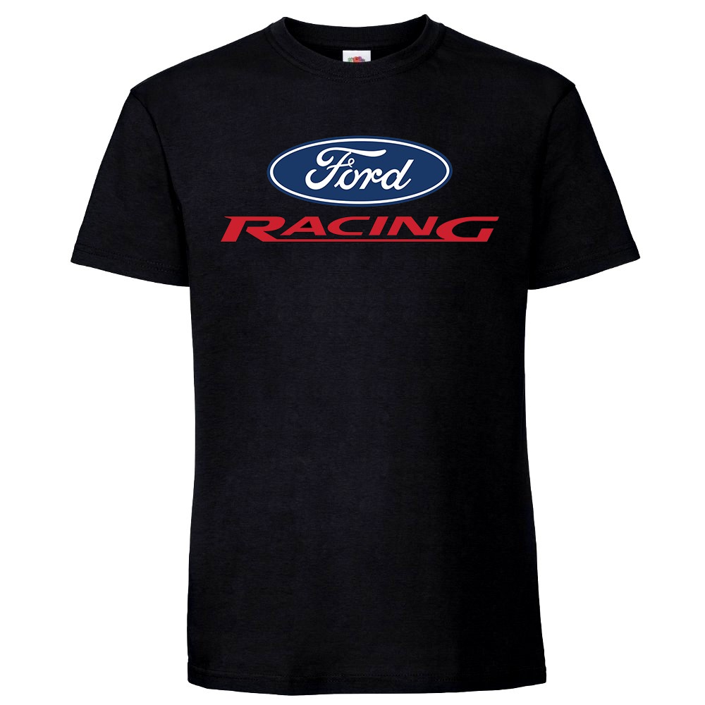 T-PAITA MUSTA - Ford Racing Logo