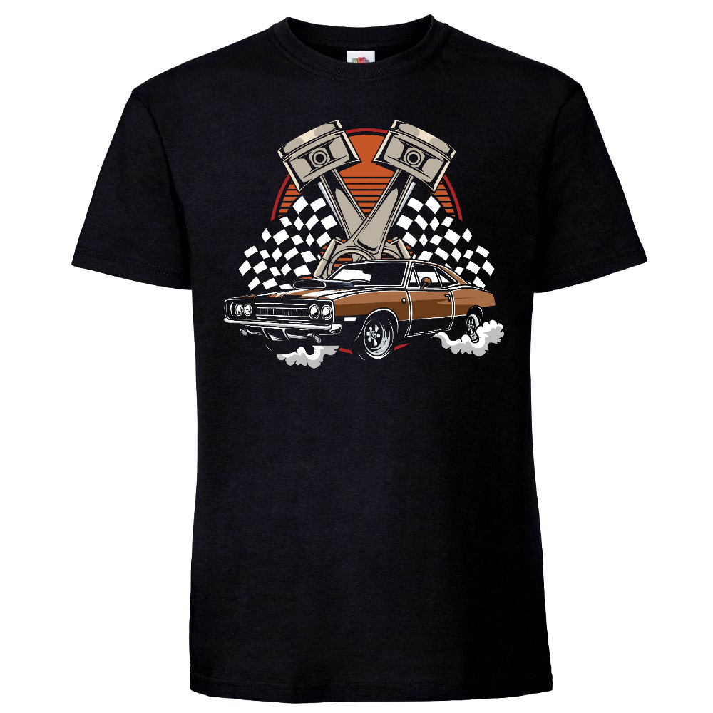 T-PAITA MUSTA - Torque Legend – Classic Muscle Power