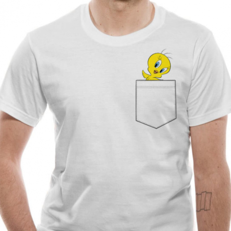 T-PAITA - LOONEY TUNES - TWEETY POCKET (LF8443)