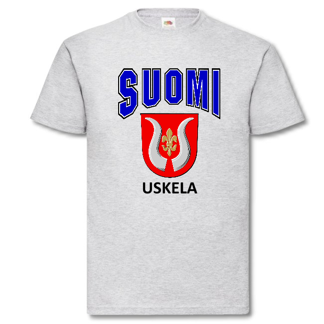 T-PAITA - SUOMI VAAKUNA - USKELA