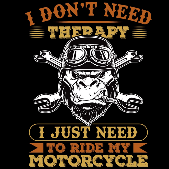 VAUHTI HUPPARI MUSTA - I DON'T NEED THERAPY