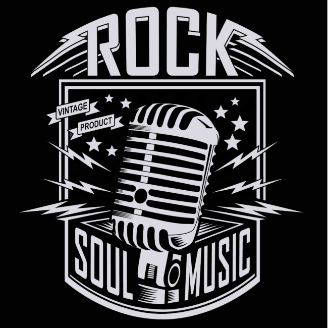 ROKKI HUPPARI MUSTA - ROCK SOUL MUSIC (00 1141)