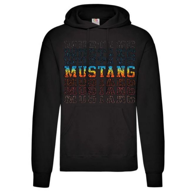 CLASSIC HUPPARI musta -MUSTANG FADE