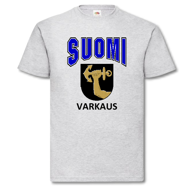 T-PAITA - SUOMI VAAKUNA - VARKAUS