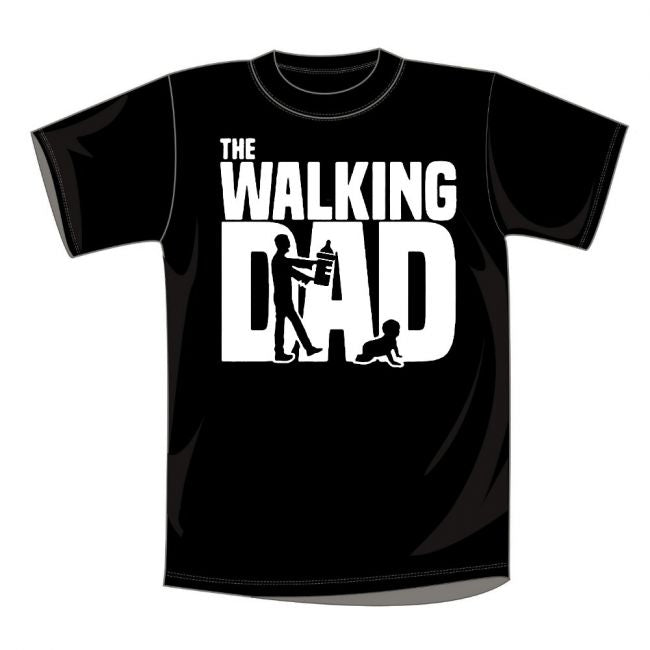 T- PAITA MUSTA - WALKING DAD 2 (00 1504)