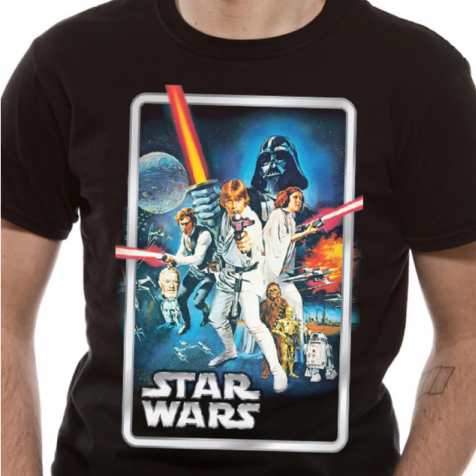 T-PAITA - STAR WARS - VINTAGE POSTER (LF8447)
