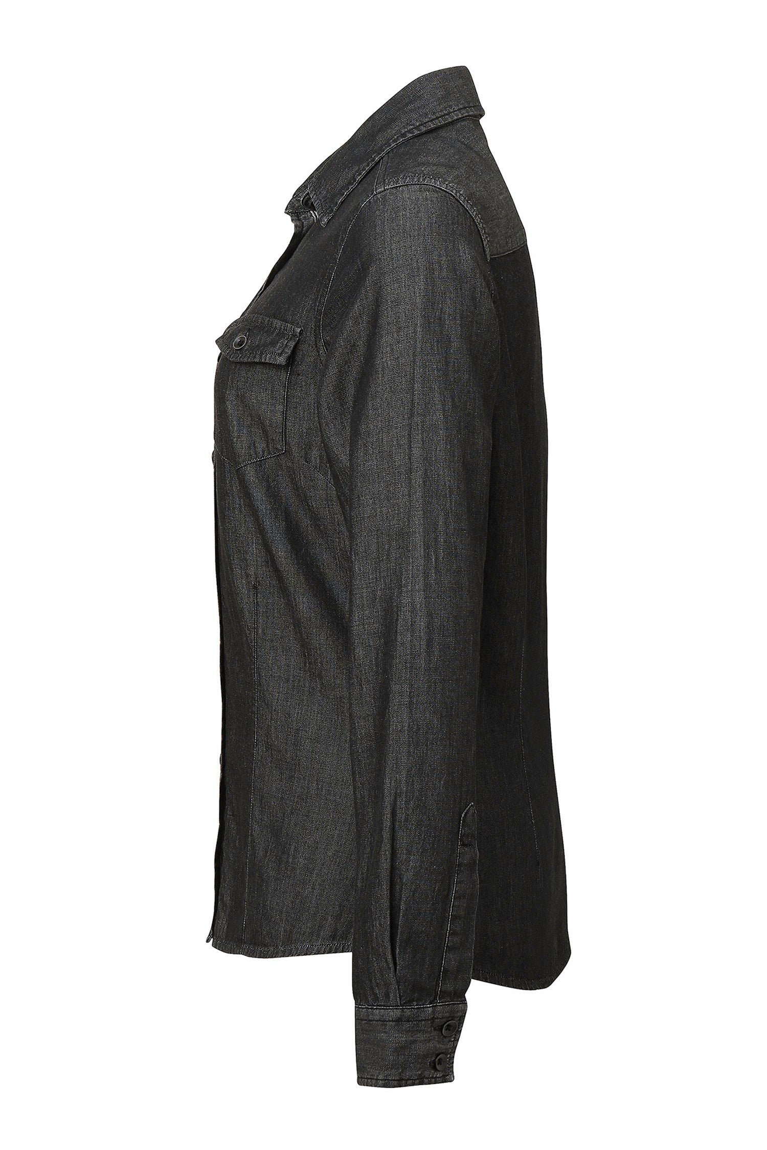 NAISTEN DENIM KAULUSPAITA