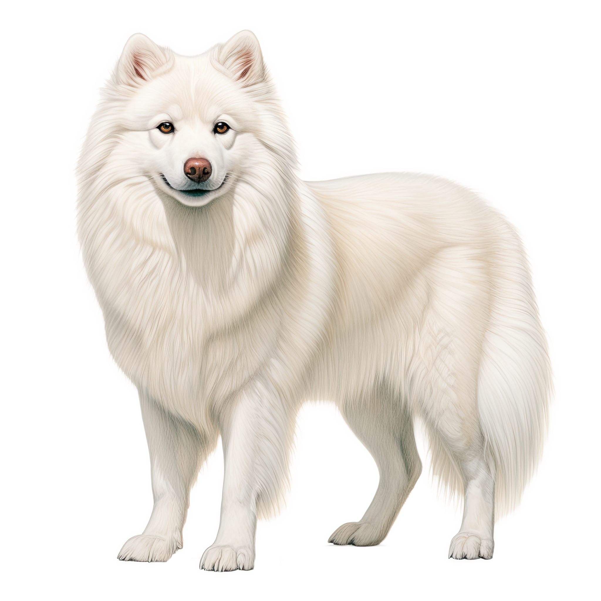 American Eskimo Dog / Amerikaneskimokoira DogBreeds 002