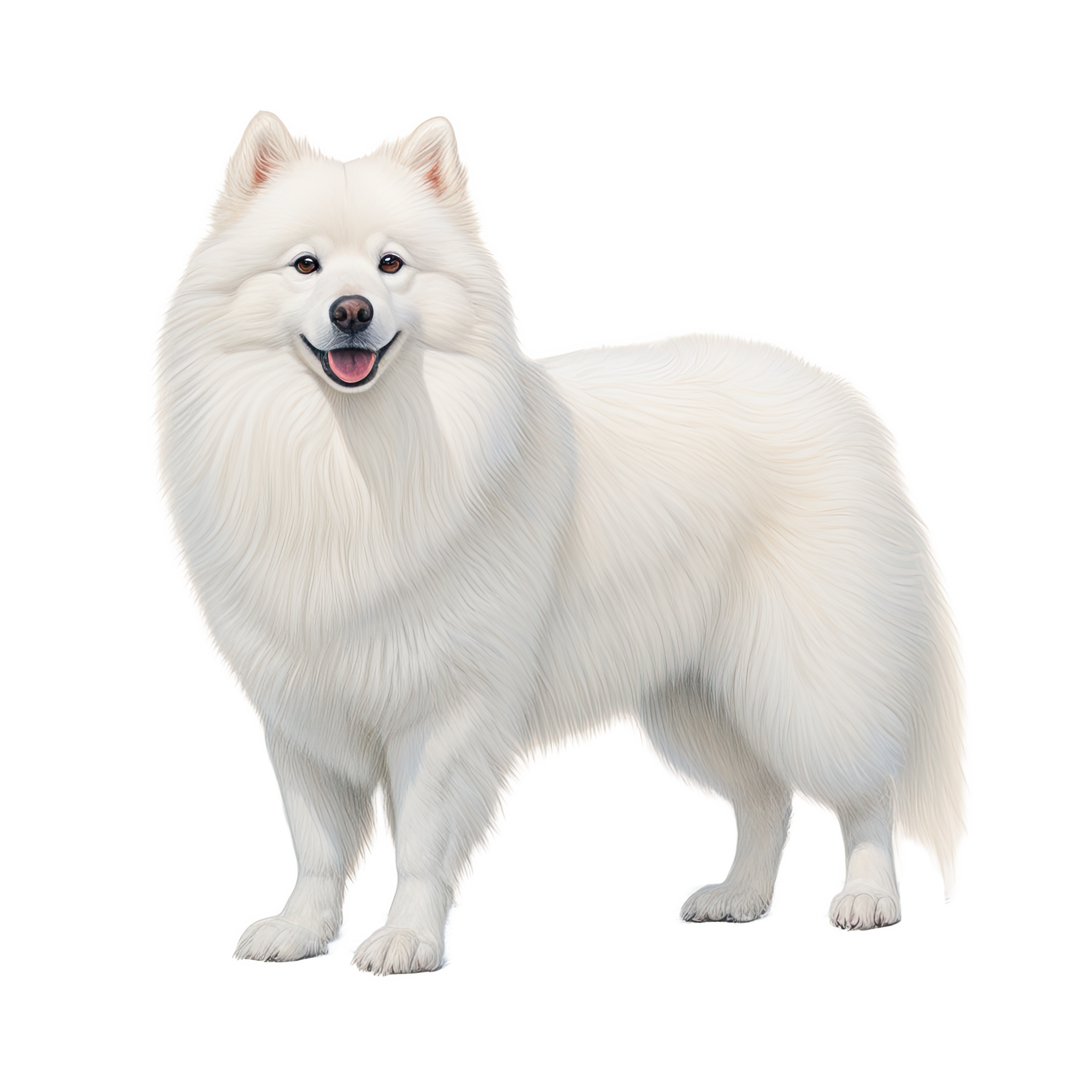 American Eskimo Dog / Amerikaneskimokoira DogBreeds 004