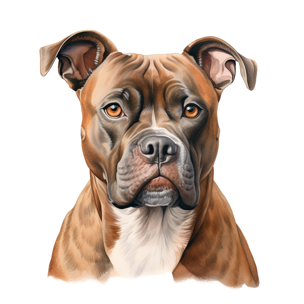 American Staffordshire Terrier / Amerikanstaffordshirenterrieri DogBreeds 015
