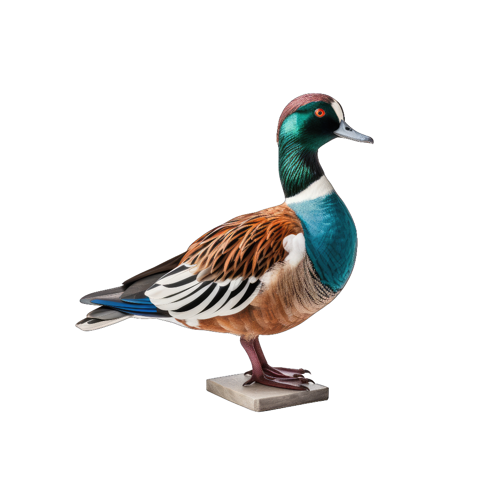 Baikal teal bird 1- paitakuva