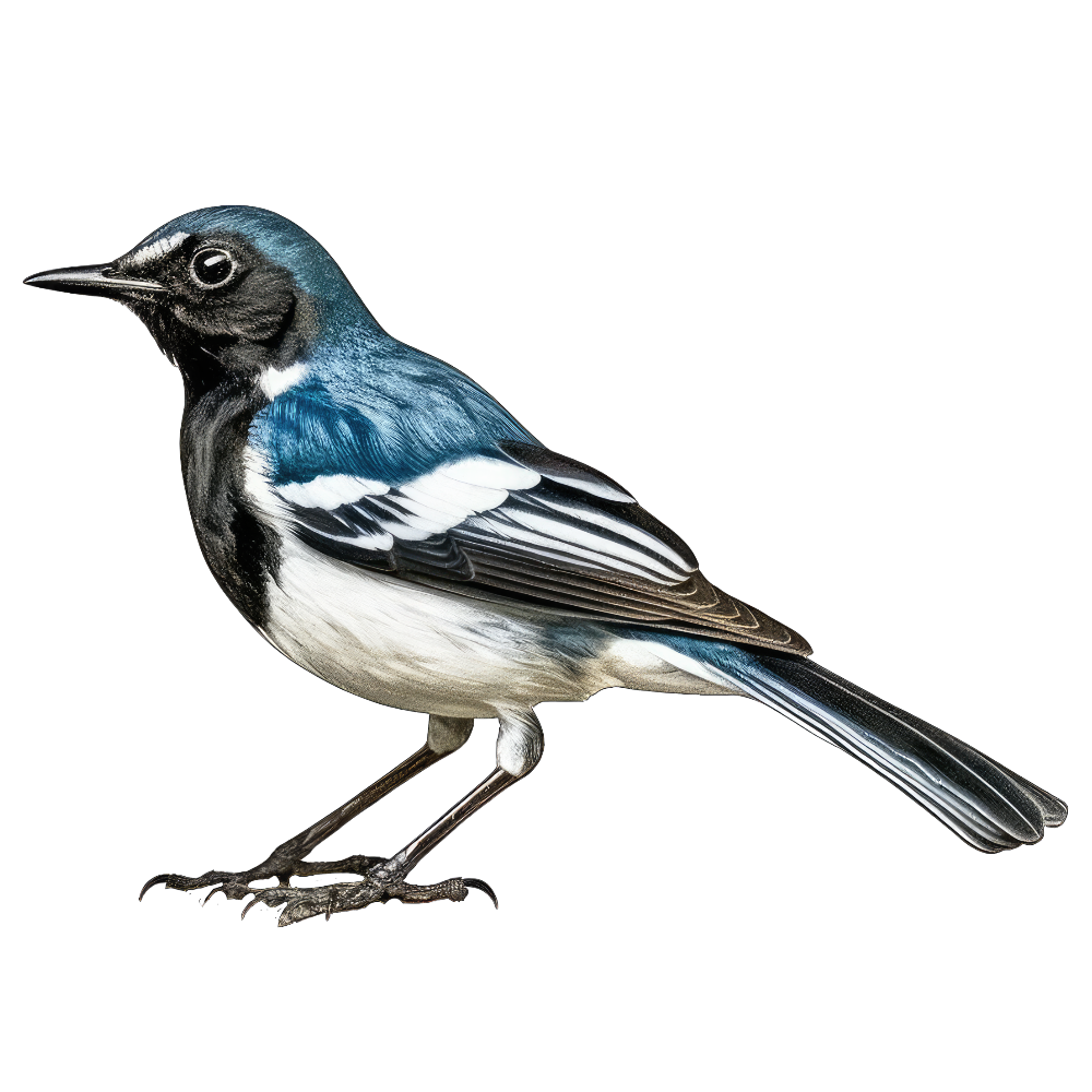 Black-throated blue warbler bird 1 - paitakuva