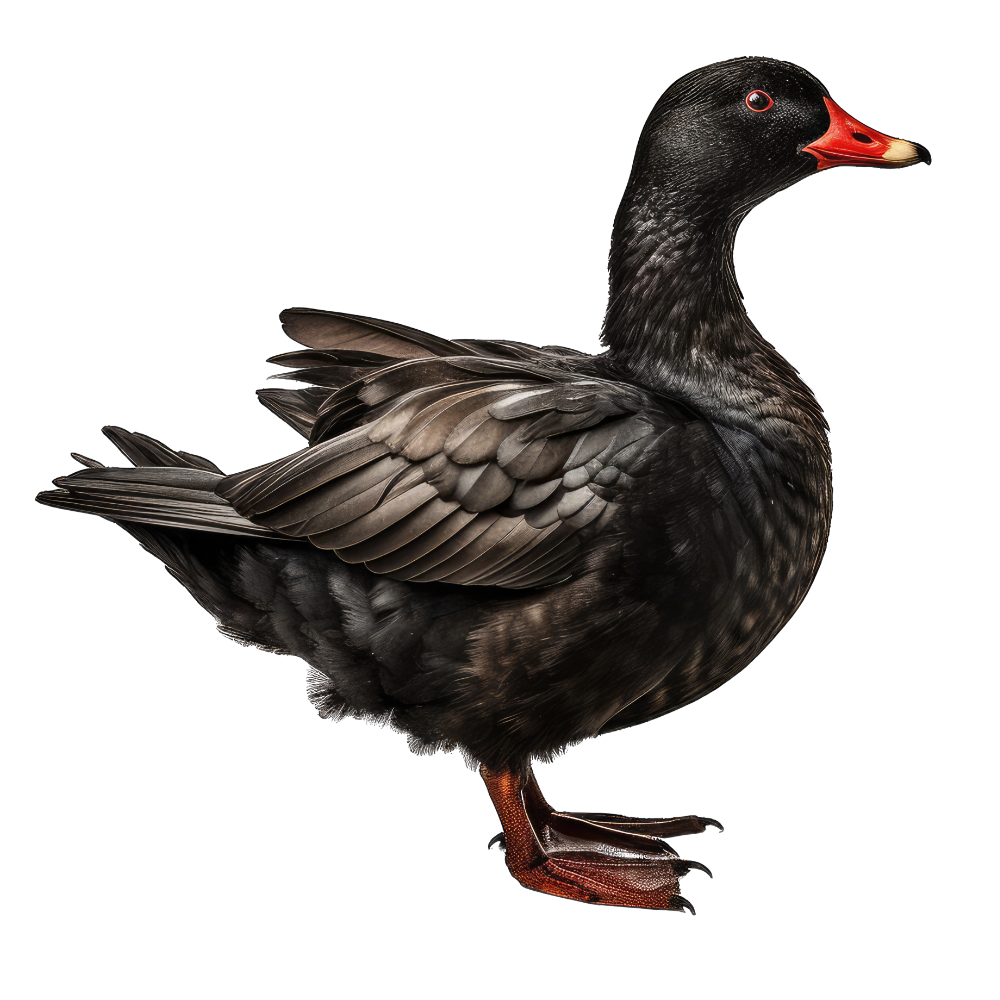 Black scoter bird 1- paitakuva