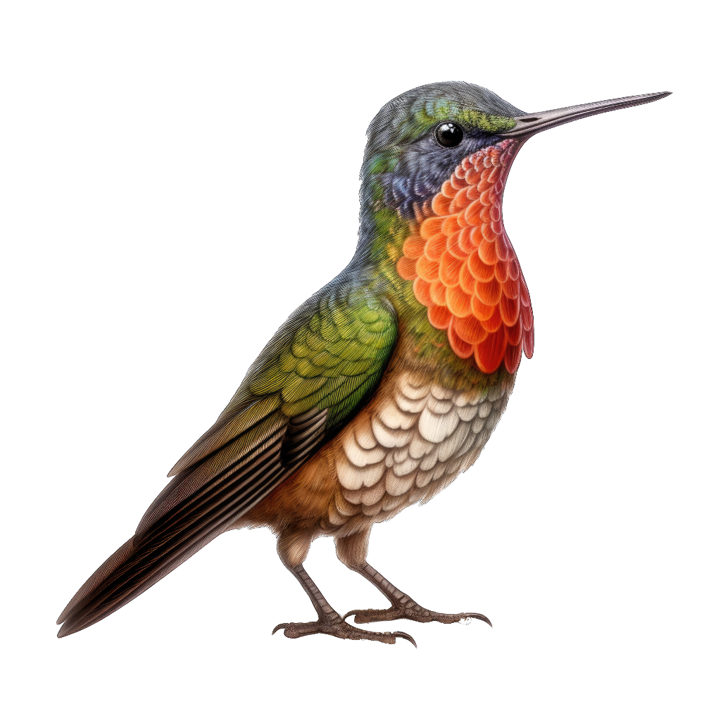 Buff-bellied hummingbird bird- paitakuva