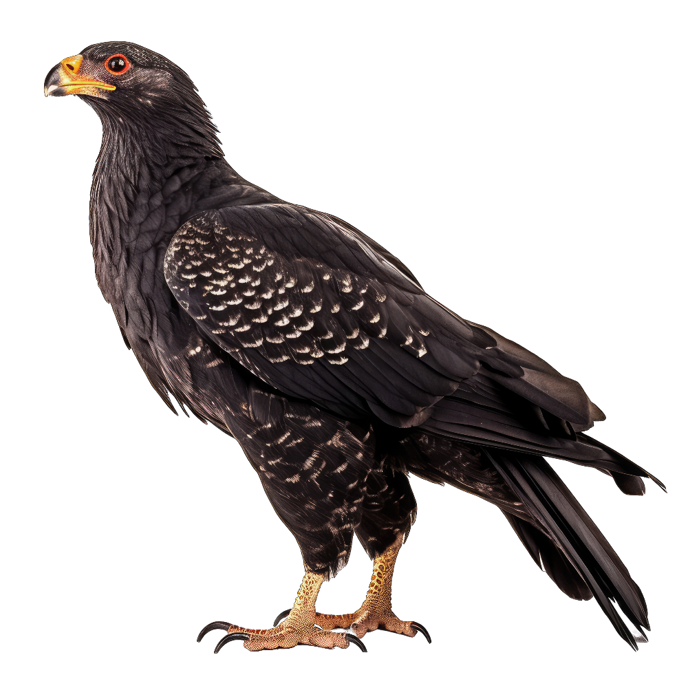 Common black hawk bird 1- paitakuva