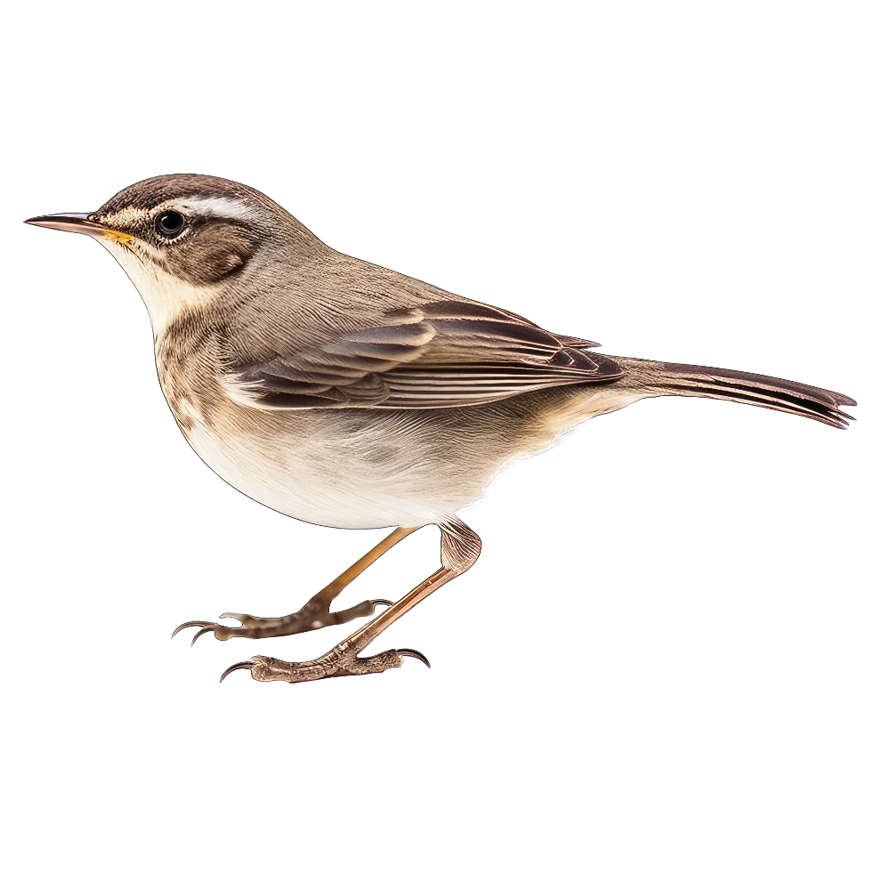 Dusky warbler bird 1- paitakuva