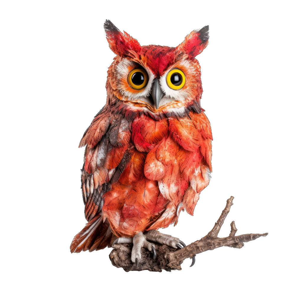 Flammulated owl bird 1- paitakuva