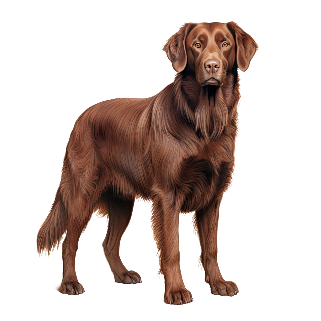 Flat-Coated Retriever / Sileäkarvainen noutaja DogBreeds 002