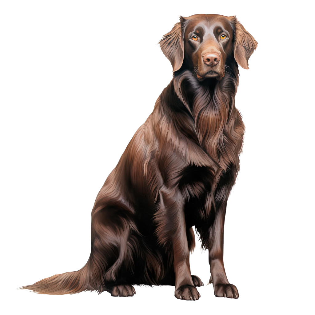 Flat-Coated Retriever / Sileäkarvainen noutaja DogBreeds 003