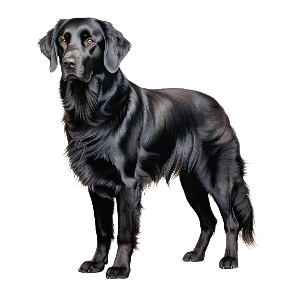 Flat-Coated Retriever / Sileäkarvainen noutaja DogBreeds 004