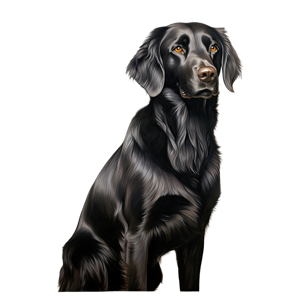 Flat-Coated Retriever / Sileäkarvainen noutaja DogBreeds 005