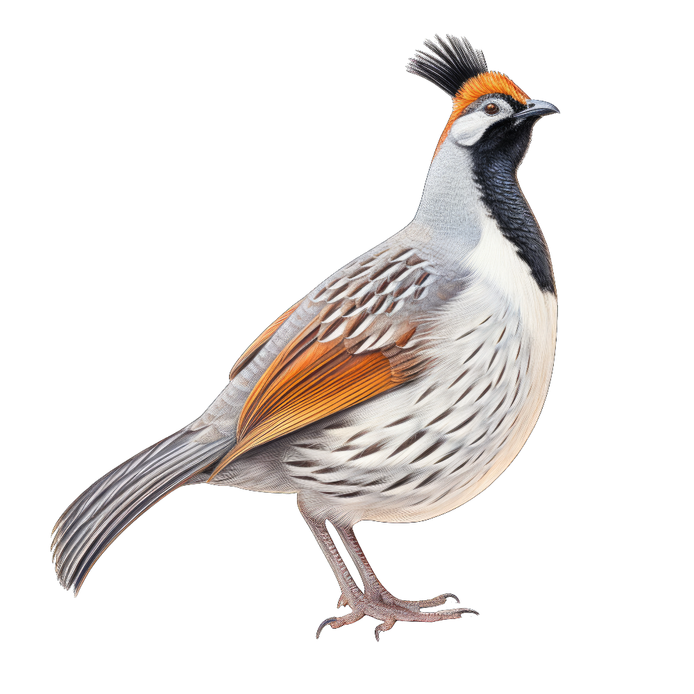 Gambels quail bird 1- paitakuva