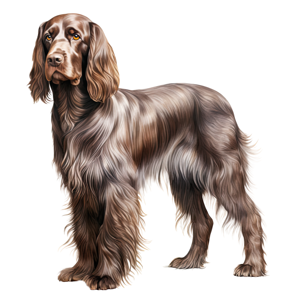 German Longhaired Pointer / Pitkäkarvainen saksanseisoja DogBreeds 004