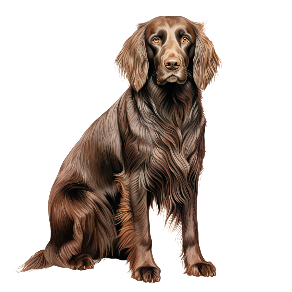 German Longhaired Pointer / Pitkäkarvainen saksanseisoja DogBreeds 007