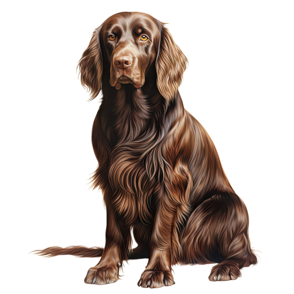 German Longhaired Pointer / Pitkäkarvainen saksanseisoja DogBreeds 009