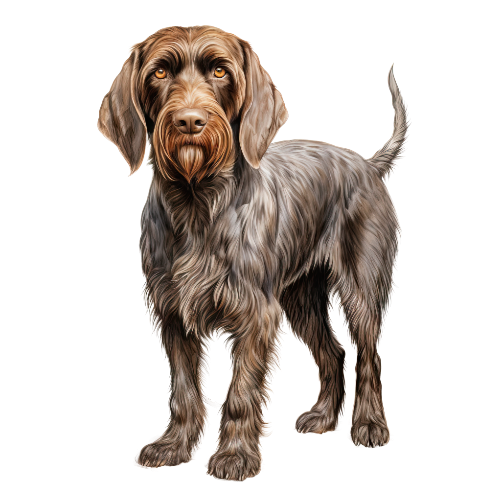 German Wirehaired Pointer / Karkeakarvainen saksanseisoja DogBreeds 002