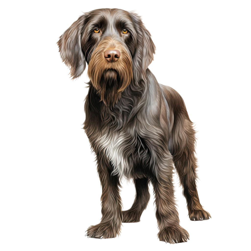 German Wirehaired Pointer / Karkeakarvainen saksanseisoja DogBreeds 003