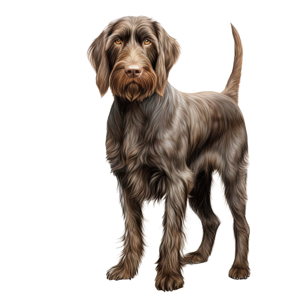 German Wirehaired Pointer / Karkeakarvainen saksanseisoja DogBreeds 004