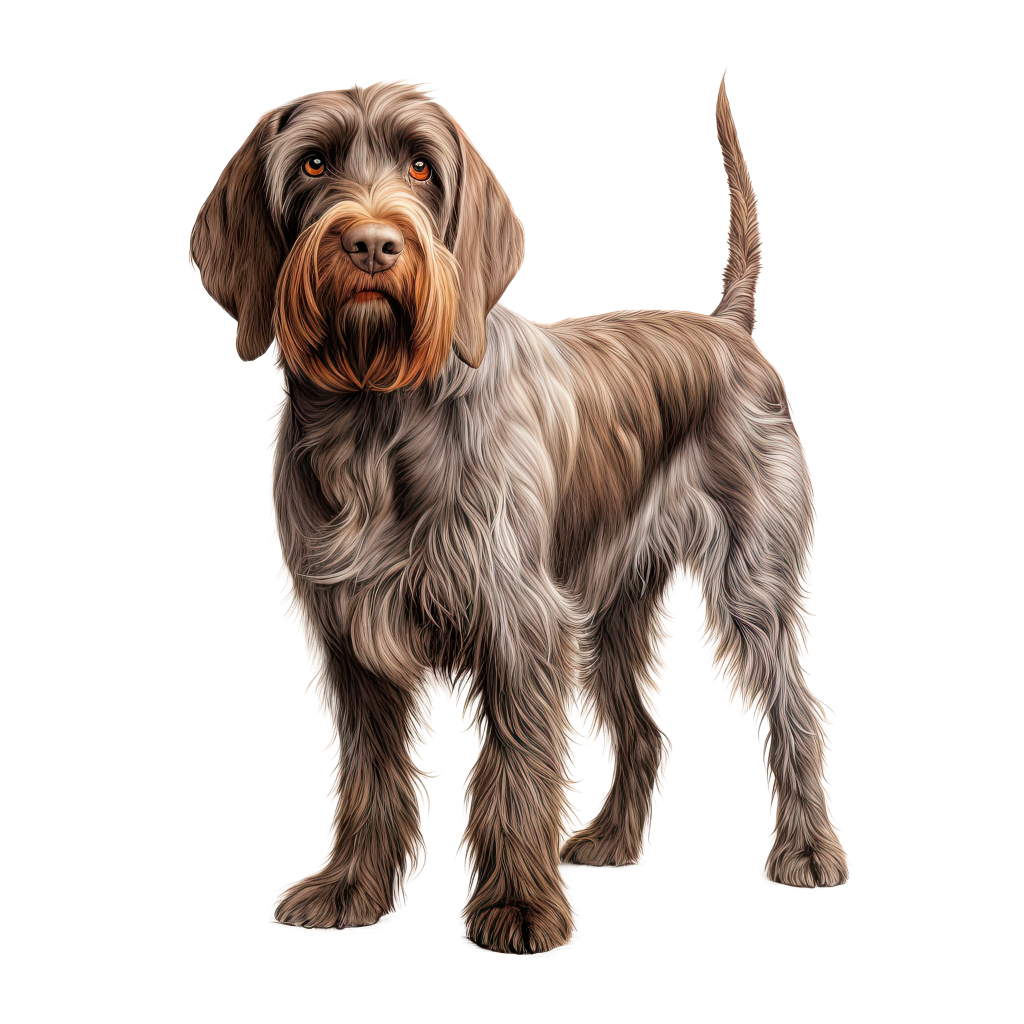 German Wirehaired Pointer / Karkeakarvainen saksanseisoja DogBreeds 005