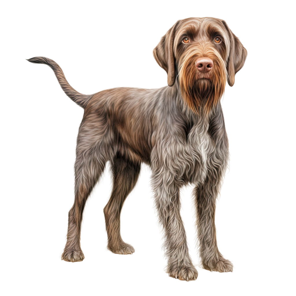 German Wirehaired Pointer / Karkeakarvainen saksanseisoja DogBreeds 006