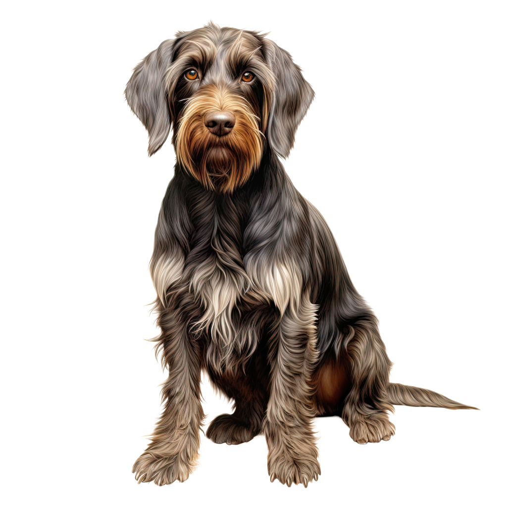 German Wirehaired Pointer / Karkeakarvainen saksanseisoja DogBreeds 010