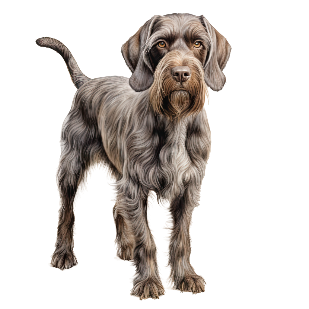 German Wirehaired Pointer / Karkeakarvainen saksanseisoja DogBreeds 012