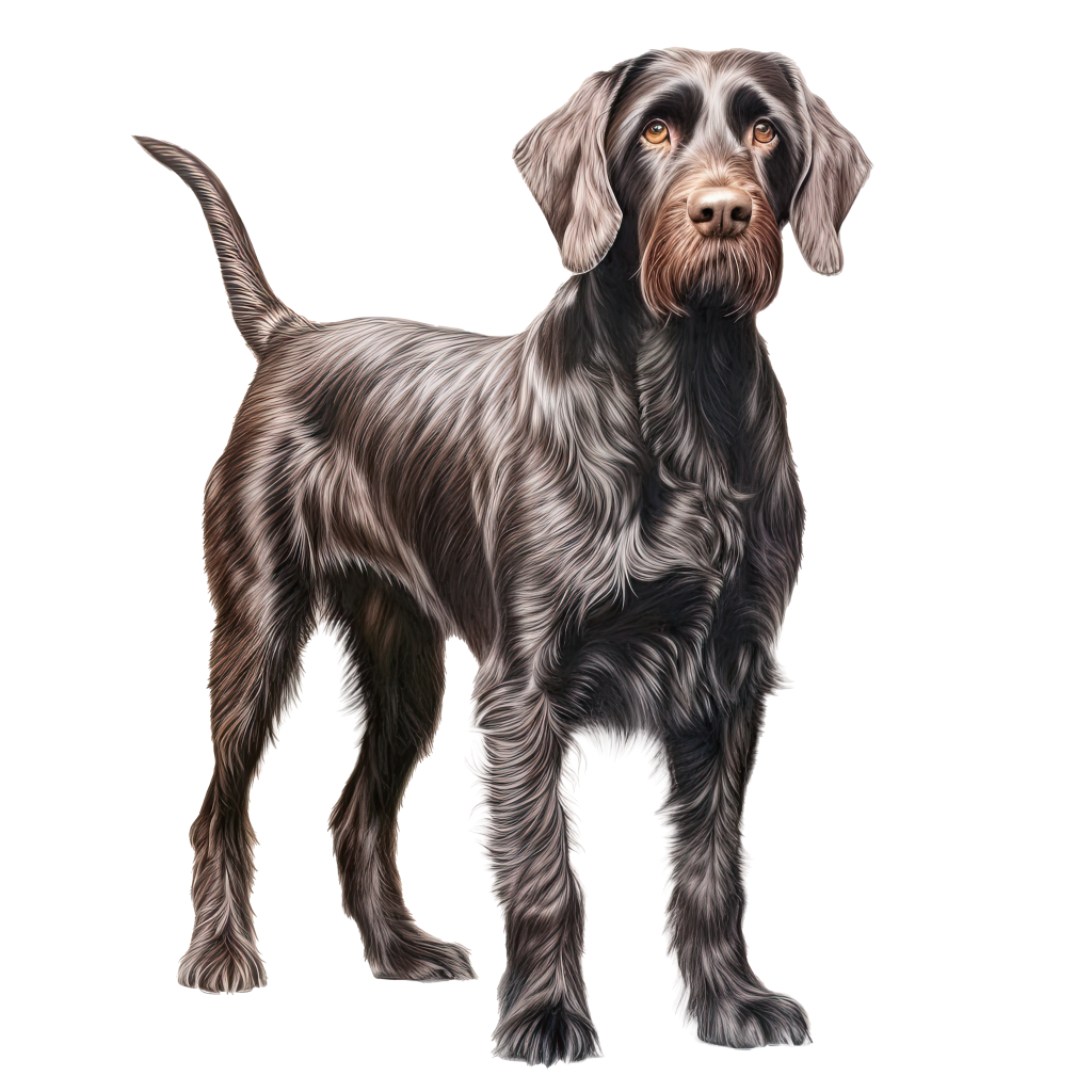 German Wirehaired Pointer / Karkeakarvainen saksanseisoja DogBreeds 023