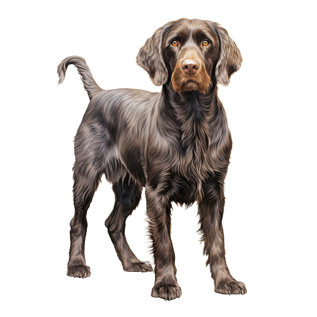 German Wirehaired Pointer / Karkeakarvainen saksanseisoja DogBreeds 024