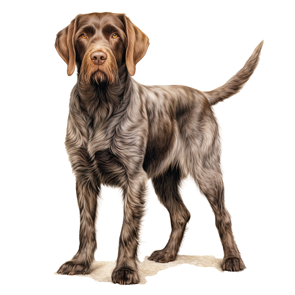 German Wirehaired Pointer / Karkeakarvainen saksanseisoja DogBreeds 025